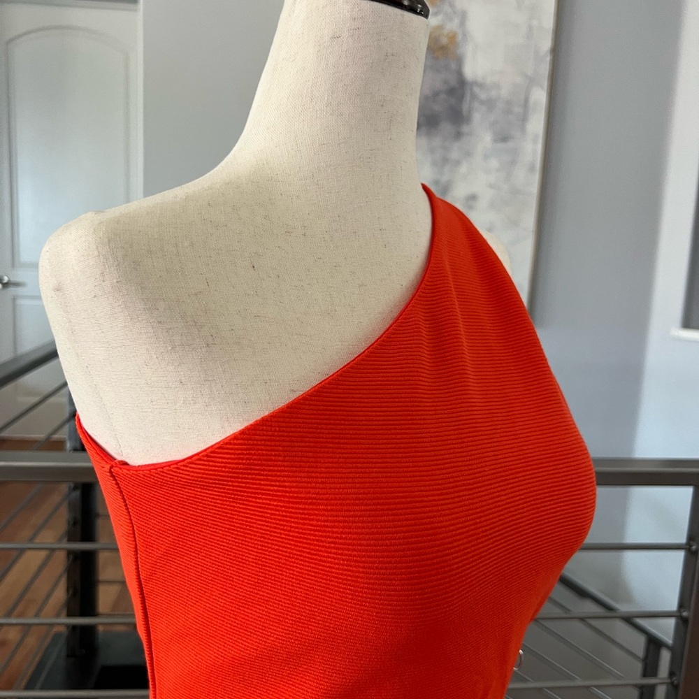 NBD Dayton Mini Dress in Bright Red - Picture 4 of 13